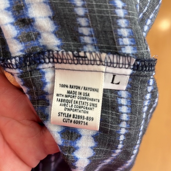 Double breasted Light weight button up. - Picture 4 of 4